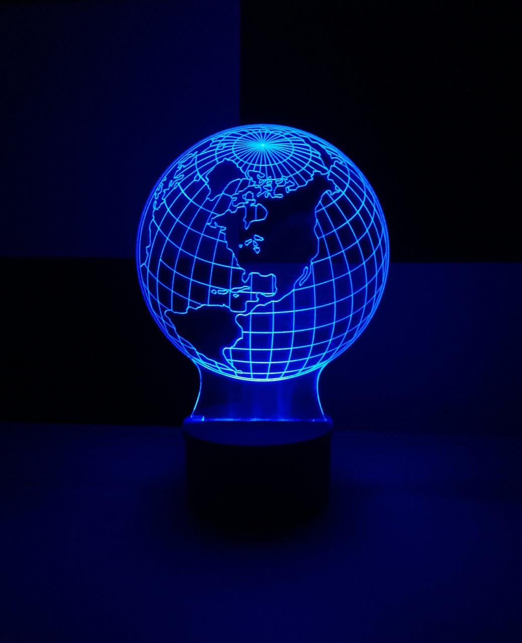 3D-нічник Глобус кілька підсвіток/на батарейках/220V (1064365340) 3D-нічник Глобус кілька підсвіток/на батарейках/220V (1064365340)