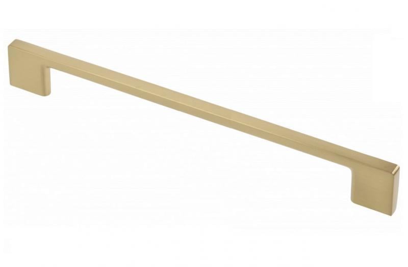 Мебельная ручка GTV UZ 819 латунь C-256 мм Золотой (UZ-819256-16) - фото 1 Мебельная ручка GTV UZ 819 латунь C-256 мм Золотой (UZ-819256-16) - фото 1