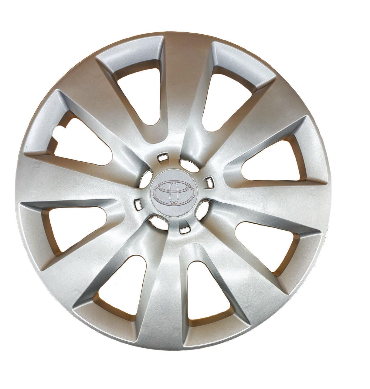 Ковпаки автомобільні модельні Toyota R15 A106 AK 4 шт. Сріблястий (105899)