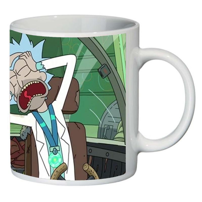 Кружка с принтом Рик и Морти (SC-RM-0014)