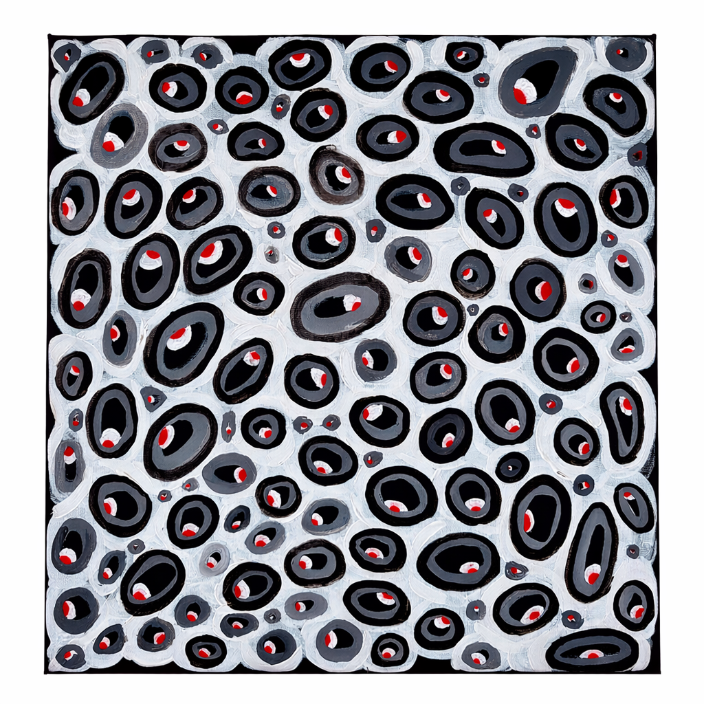 Картина акрилова Трипофобія ручна робота 40х40 см (32805600) Картина акрилова Трипофобія ручна робота 40х40 см (32805600)