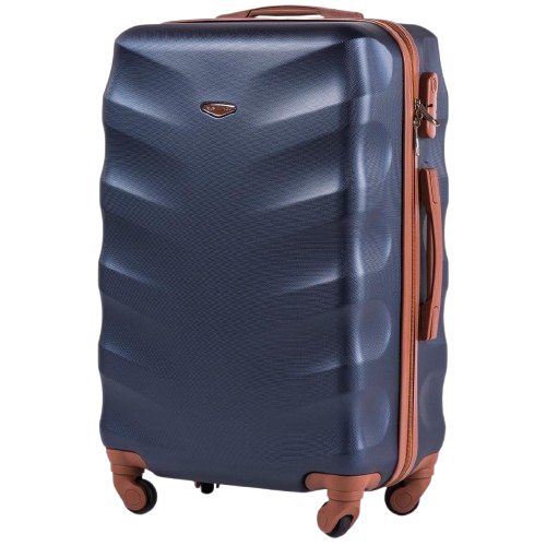 Чемодан дорожный Wings 402 L 85 л Темно-синий (21321446)