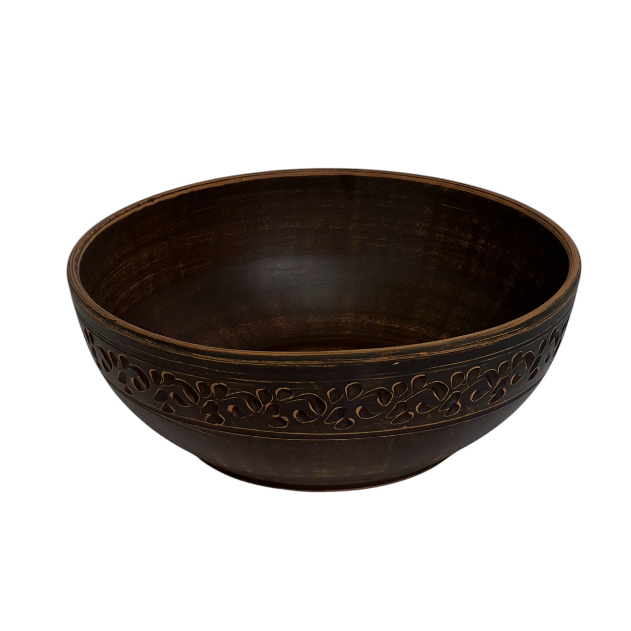 Миска глиняная Декор 1 л высота 75 мм (2574811214)