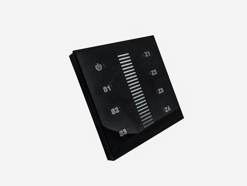 Панель встроенная SR-2830A 220VAC DIM 4 зоны Black (18046)