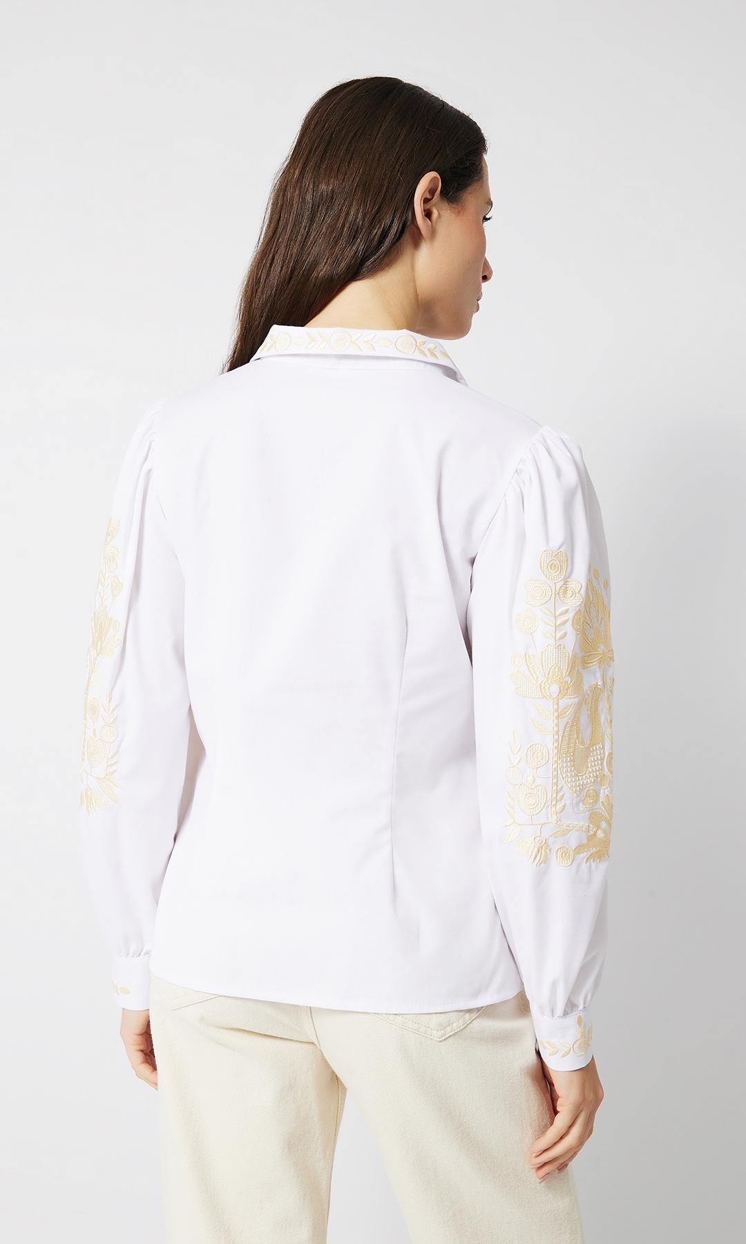 Вишиванка жіноча Вишиваночка р. 52 Білий (5110-1) - фото 4 Вишиванка жіноча Вишиваночка р. 52 Білий (5110-1) - фото 4