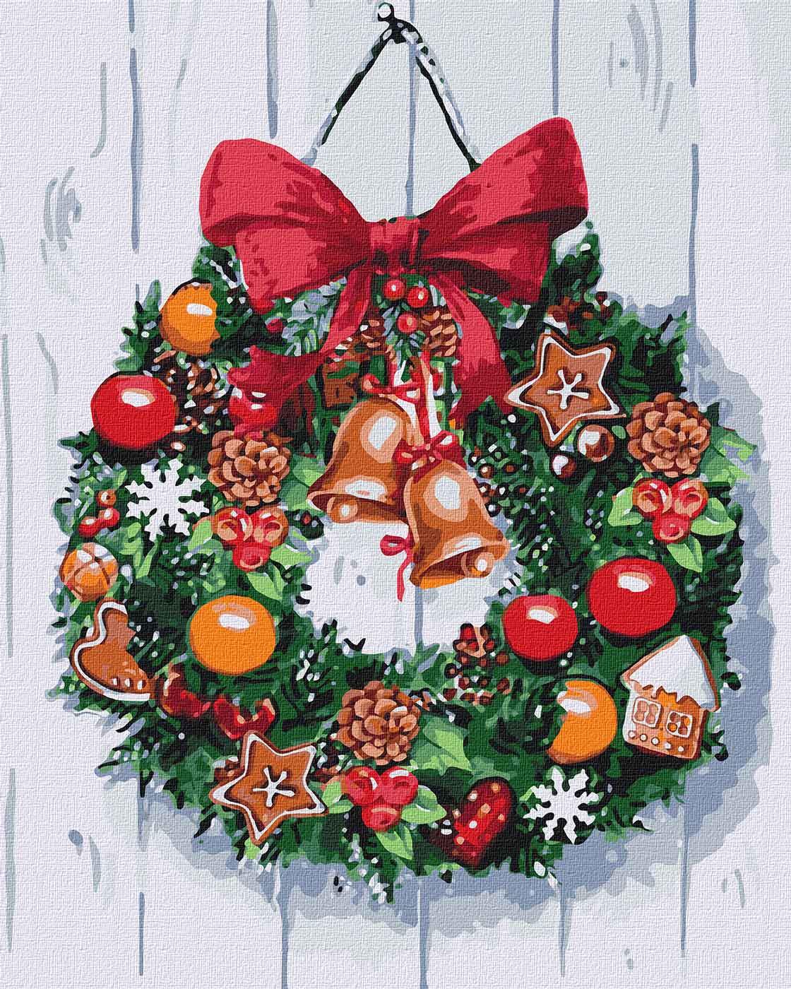 Картина по номерам Идейка Приглашение на праздник 40x50 см (Id-KHO5534)