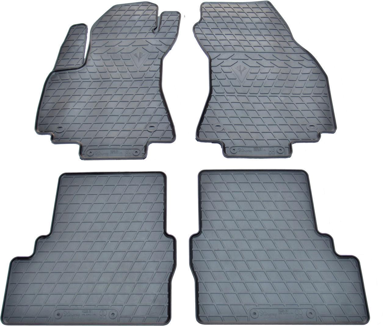 Коврики автомобильные в салон Stingray Opel Zafira A с 99-05 г.в. 4 шт. Черный (15293129)