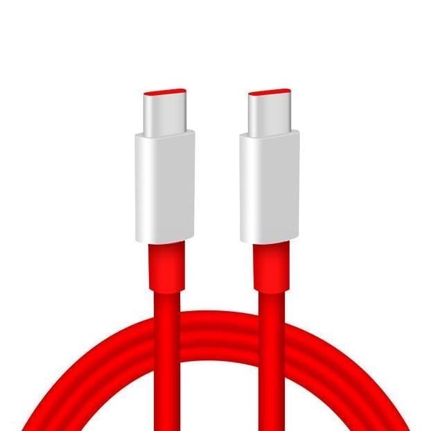 Кабель Warp Fast Charge 65W/6A 1 м Type-C на Type-C C202A Red