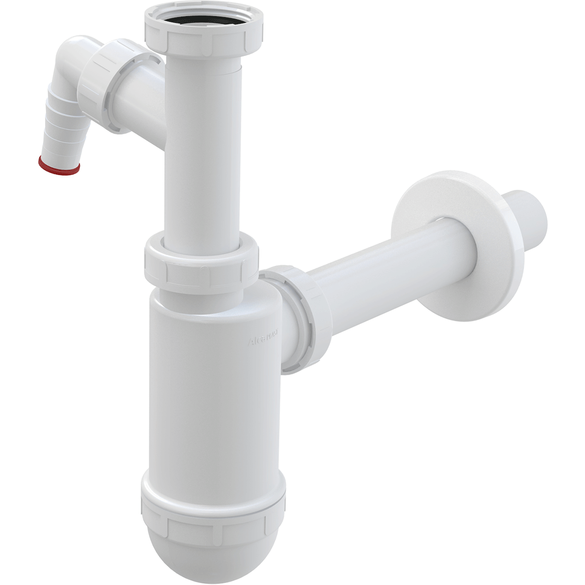 Сифон для умывальника Alca Plast A43Р d 40 мм x 5/4" (SW-75360)