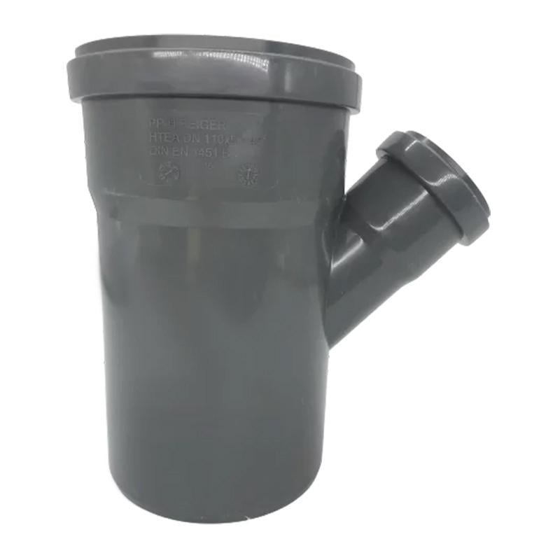 Тройник канализационный REIGER ppr 110х50 45°