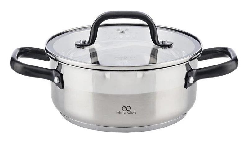 Кастрюля Bergner Infinity Chefs Vita индукционная из нержавеющей стали 2 л (BGIC-3620)