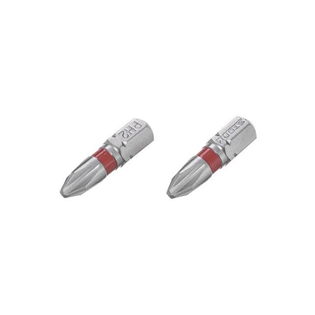 Комплект отверточных насадок Intertool Storm PH2 1/4" 25 мм S2 2 шт. VT-0218 (29201-1)