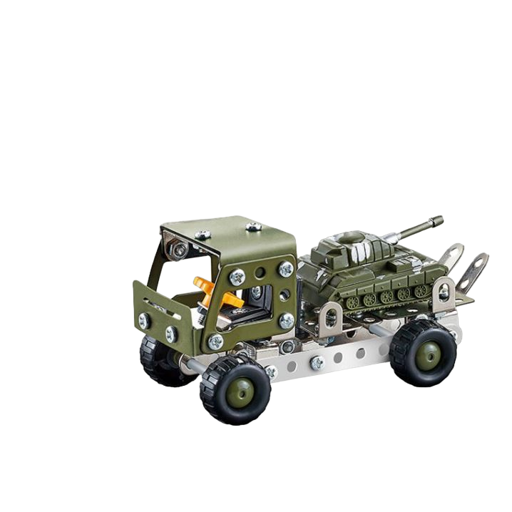 Конструктор металевий Танк 133 деталей (1-6-205622) Конструктор металевий Танк 133 деталей (1-6-205622)