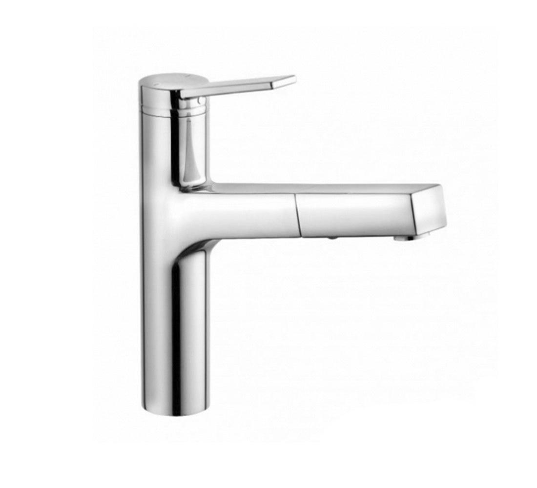 Смеситель для кухни Kludi ZENTA выдвижной слив (21455)