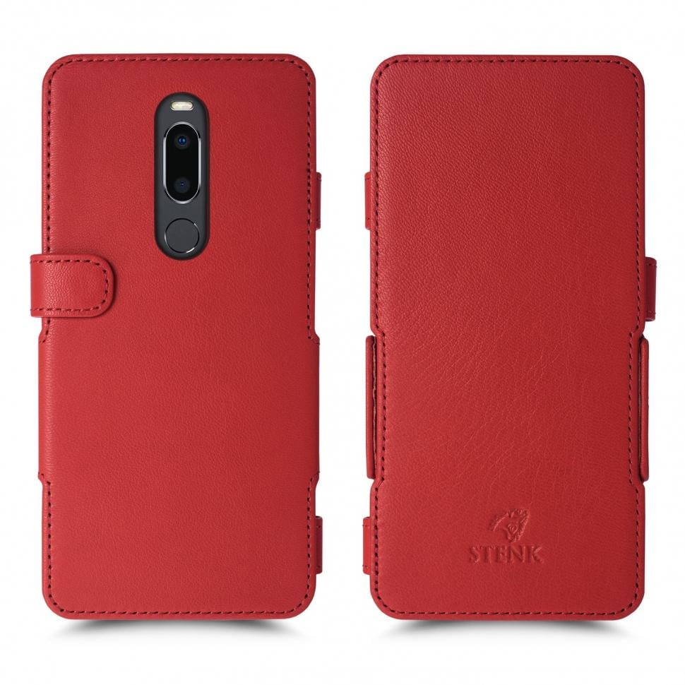 Чехол книжка Stenk Prime для Meizu M8 Красный (62718)
