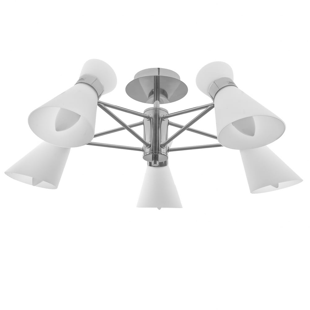 Люстра Brille BL-528S/5 E14 CH (23-342)