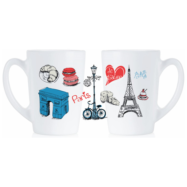 Набор чашек Luminarc Morning Love Paris 2 шт (P9812)