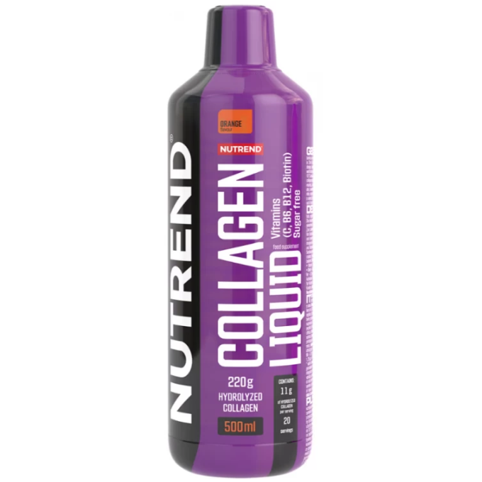 Комплекс Коллаген жидкий с витаминами Nutrend Collagen Liquid Апельсин 500 мл