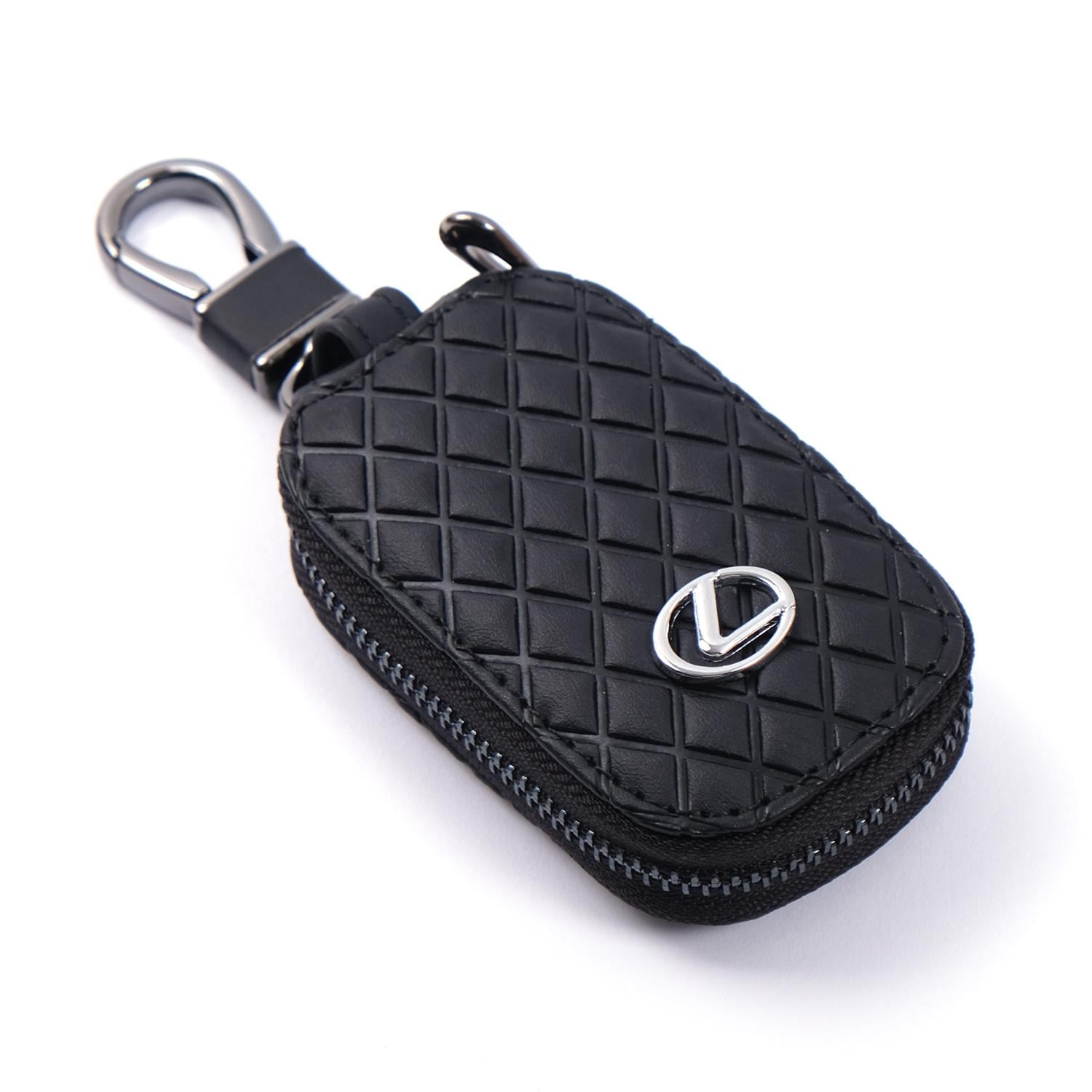 Чохол для ключів з карабіном Lexus екошкіра ромб (456735)