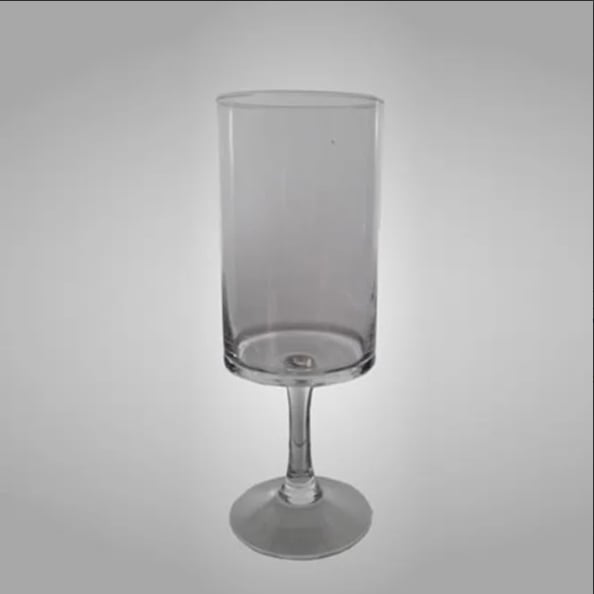 Подсвечник стеклянный Flora H 25 см (8330)