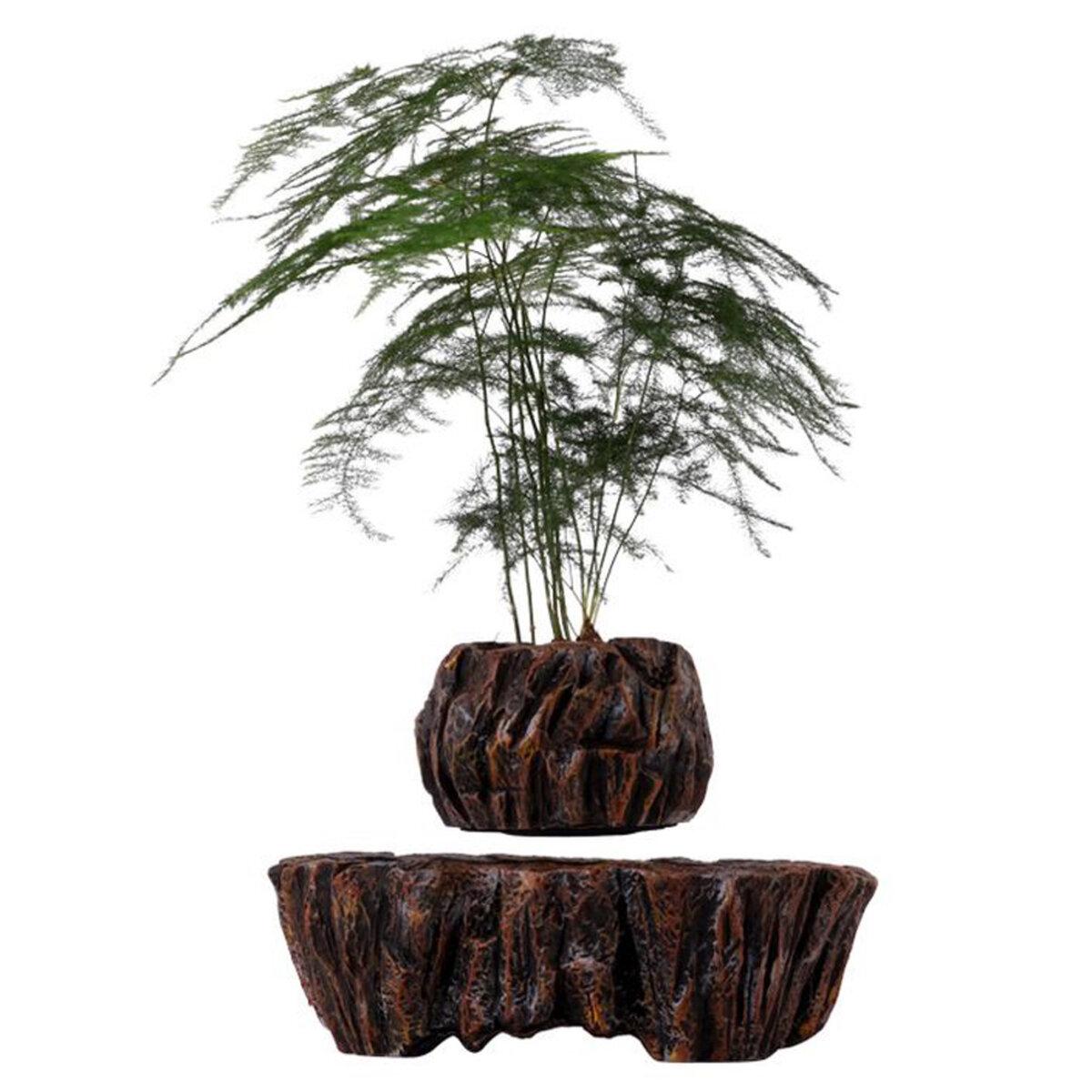 Горщик для рослин левітуючий HCNT M5B-PW 360° Коричневий (30220904)