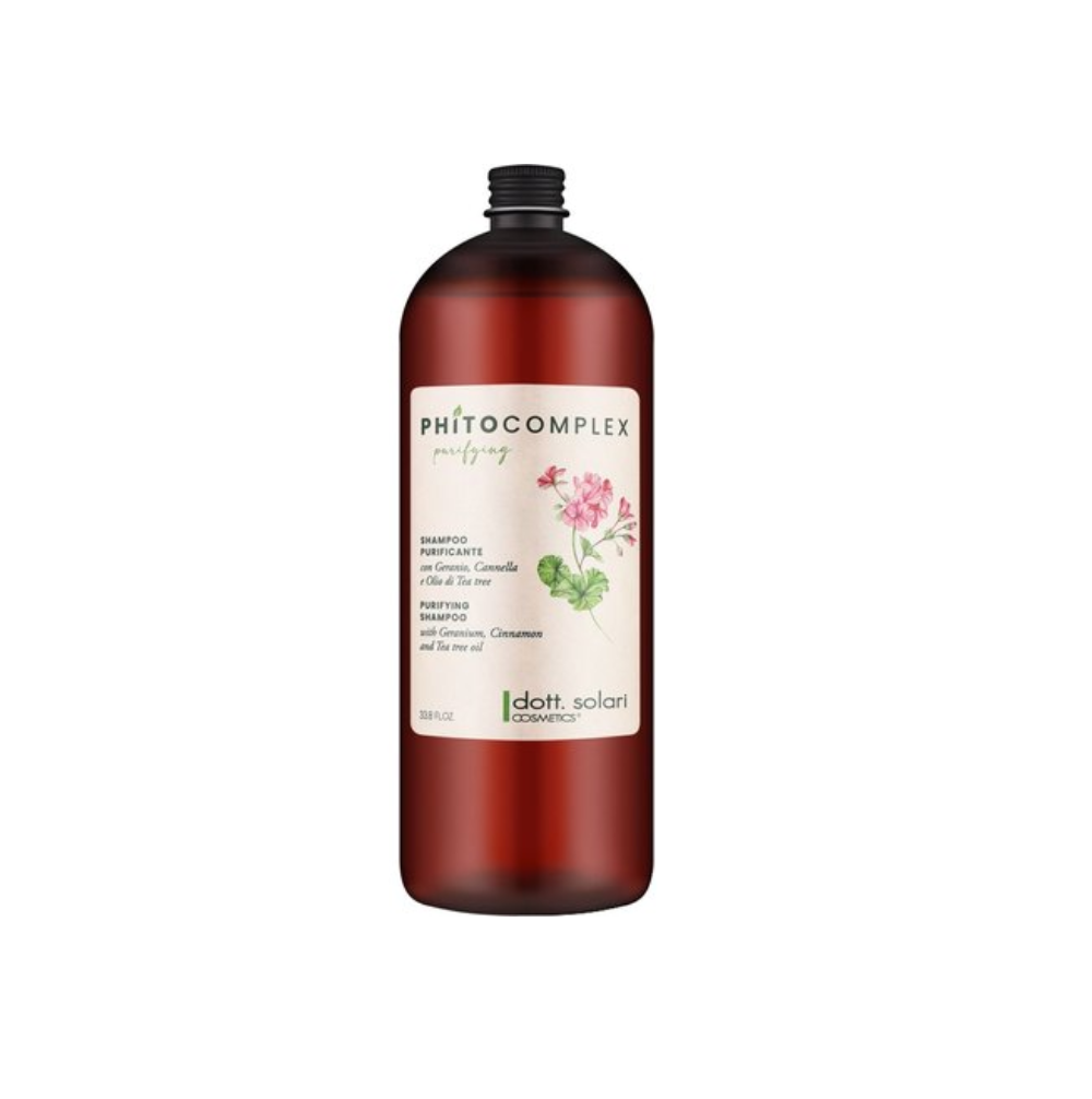 Шампунь очищаючий для шкіри голови проти лупи Dott.Solari Phitocomplex Purifying Shampoooo 1000 мл