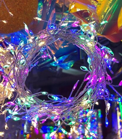 Гирлянда роса Ёлочка 5 м Мультицвет