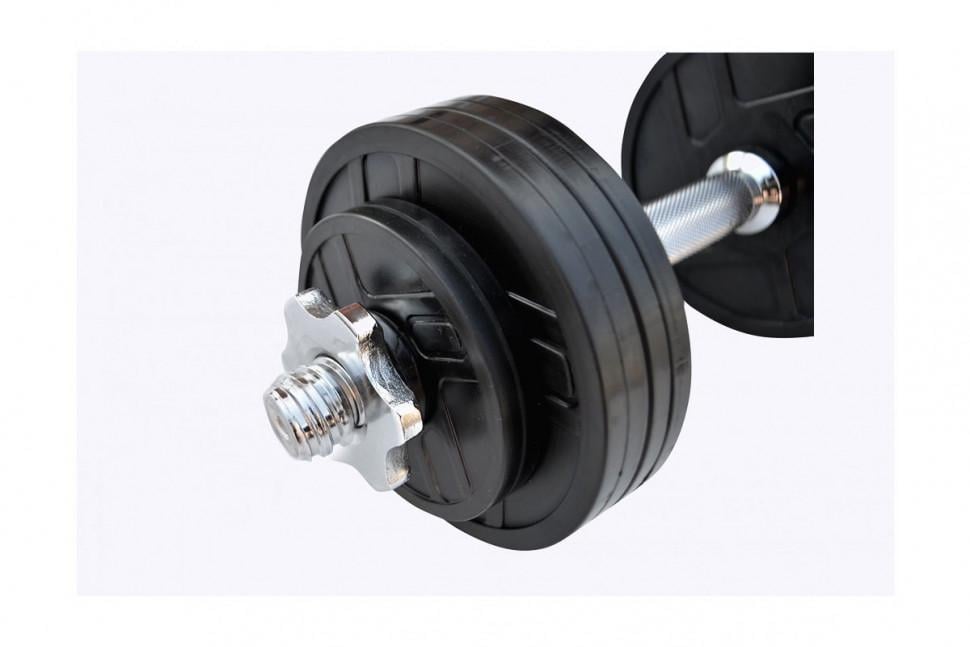 Гантель набірна обгумована Rn-Sport 7 кг (Аrn-sport17) - фото 2