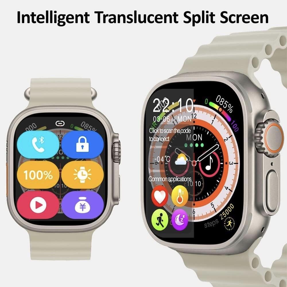 Смарт-часы Hello Watch 3 Full HD AMOLED 49 мм Белый (26389446) - фото 10
