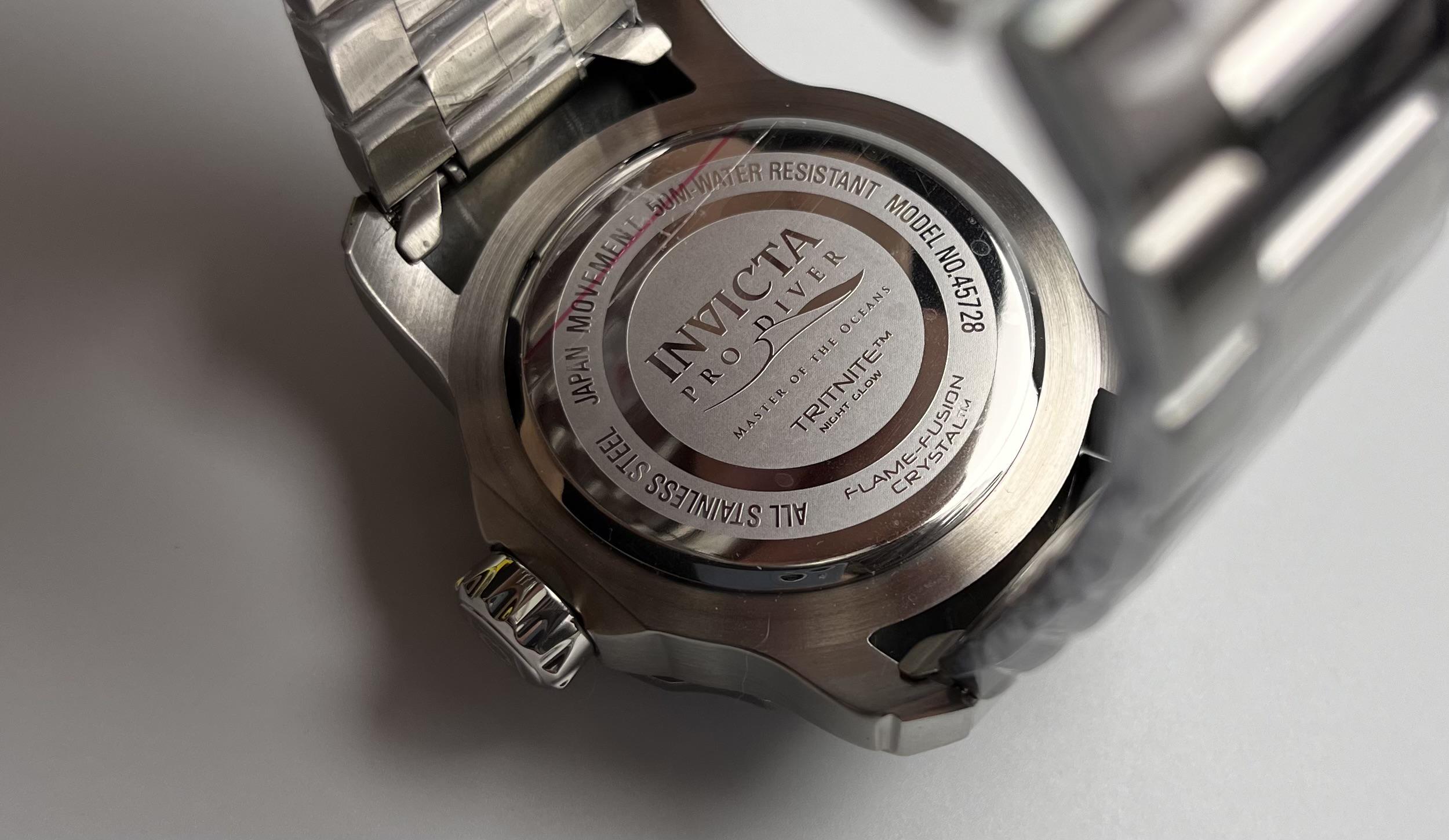 Наручний годинник чоловічий Invicta 45728 Pro Diver Scuba спортивний (29068589) - фото 6 Наручний годинник чоловічий Invicta 45728 Pro Diver Scuba спортивний (29068589) - фото 6