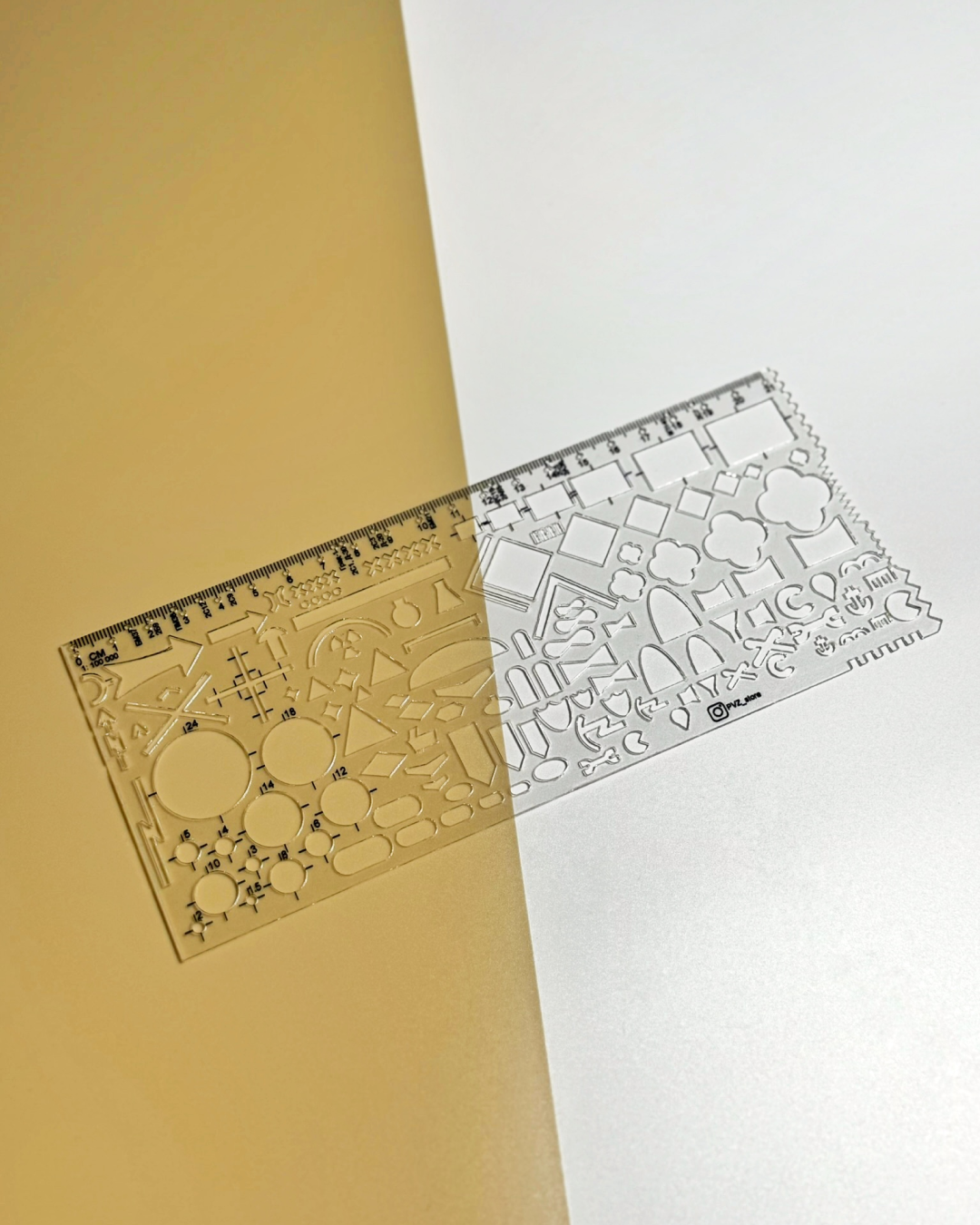 Лінійка війскова знаків (GR1-7CL)