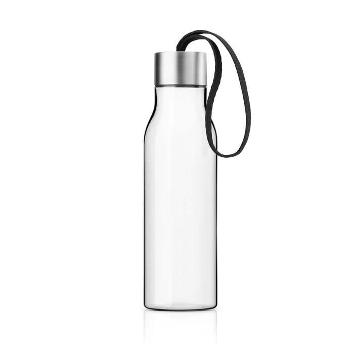 Бутылка Eva Solo Trinkflasche 0,5 л Прозрачный/Черный (2518813)