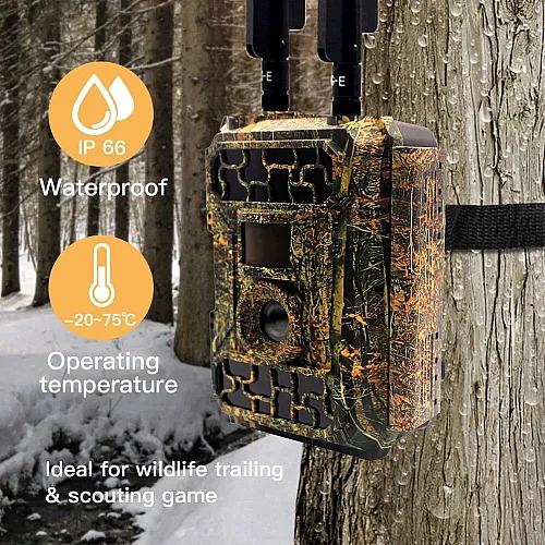 Камера-фотоловушка разведывательная Patrul Eyeleaf SW4.3G 24MP 4G GSM GPS WildGuarder автономная охотничья (1480449418) - фото 6 Камера-фотоловушка разведывательная Patrul Eyeleaf SW4.3G 24MP 4G GSM GPS WildGuarder автономная охотничья (1480449418) - фото 6