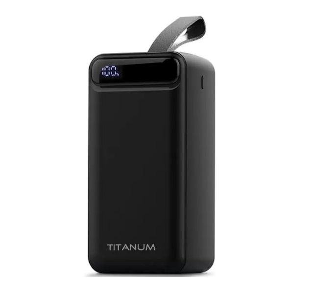 Повербанк TITANUM TPB-741 50000 mAh Black