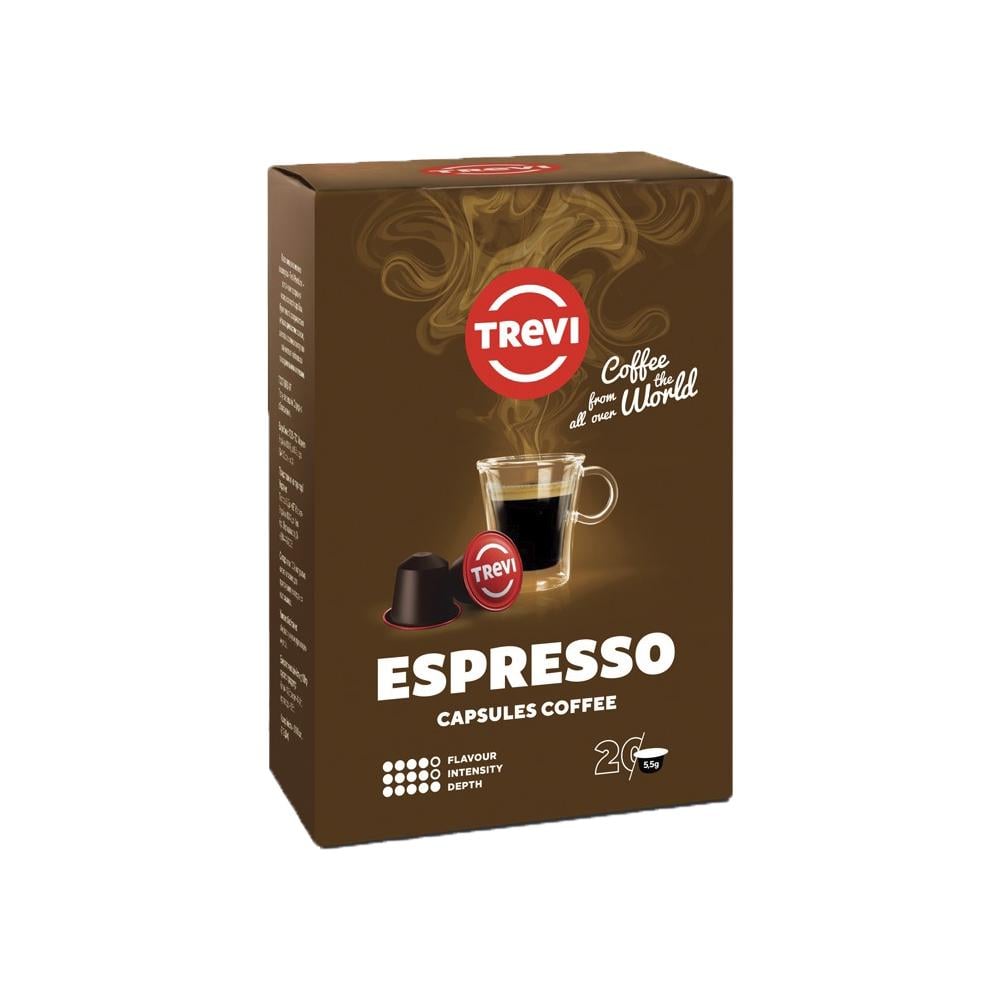 Кофе в капсулах Trevi Espresso nespresso 5,5 г 20 шт. (770624) - фото 1