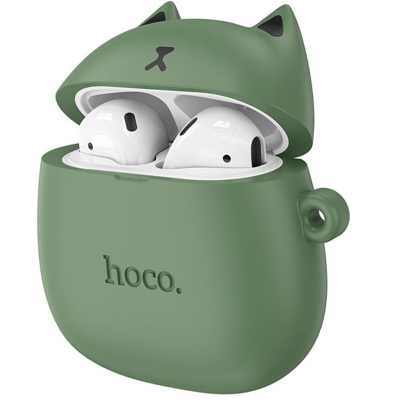 Наушники беспроводные Hoco CAT True wireless stereo headset EW45 4h Forest Cat (579457)