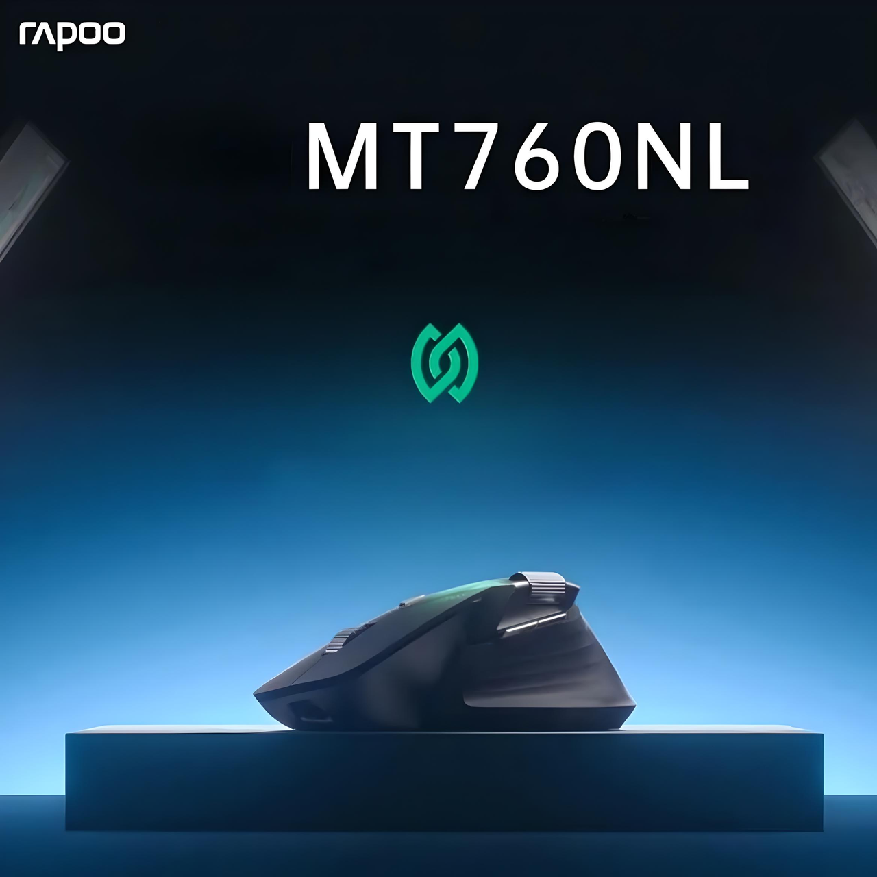 Мышь RAPOO MT760NL с комбинированным подключением/боковым колесиком 12000 DPI Light black (2570567767) - фото 2 Мышь RAPOO MT760NL с комбинированным подключением/боковым колесиком 12000 DPI Light black (2570567767) - фото 2