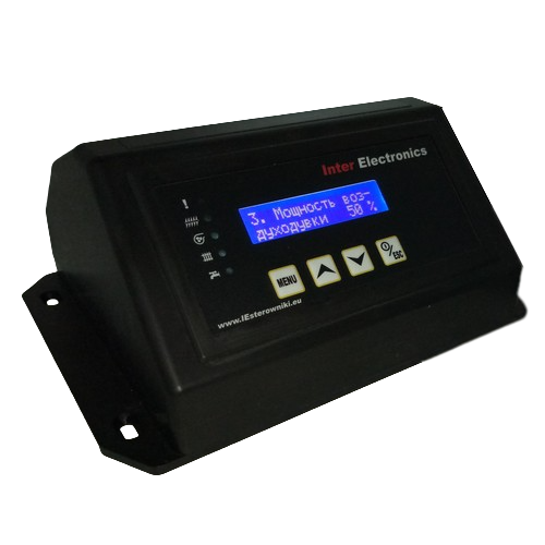 Автоматика для твердопаливних котлів Inter Electronics IE-70 v1 T2 зі шнеком (28414539) Автоматика для твердопаливних котлів Inter Electronics IE-70 v1 T2 зі шнеком (28414539)