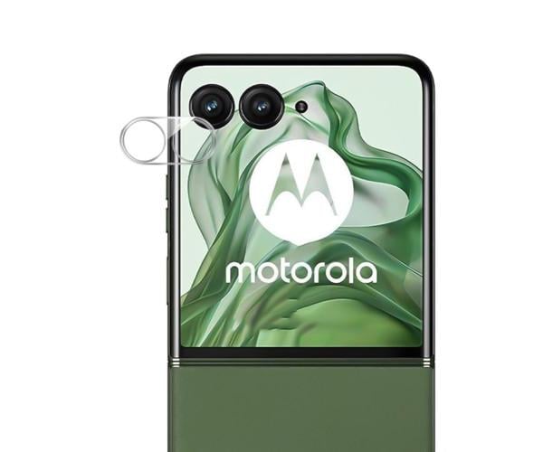 Защитное стекло 3D Tempered Glass на заднюю камеру для Motorola Razr 50 Ultra / Razr+ 2024
