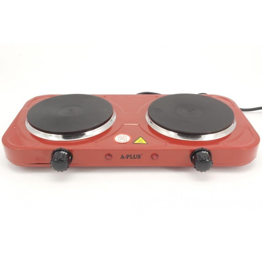 Плита электрическая A-Plus 2104 2 конфорка/диск Красный (1669797089)