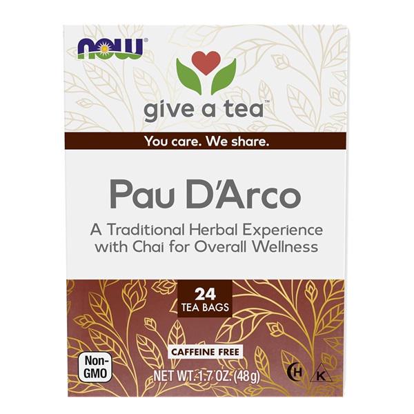 Муравьиное дерево NOW Foods Pau D'Arco 24 packs (48 g each)
