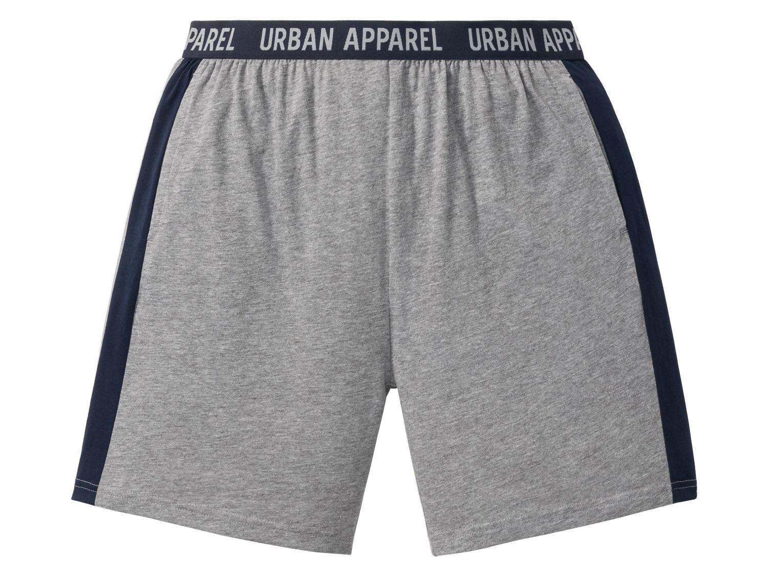 Шорты пижамные мужские Livergy 318143 хлопковые S Серый (73757)