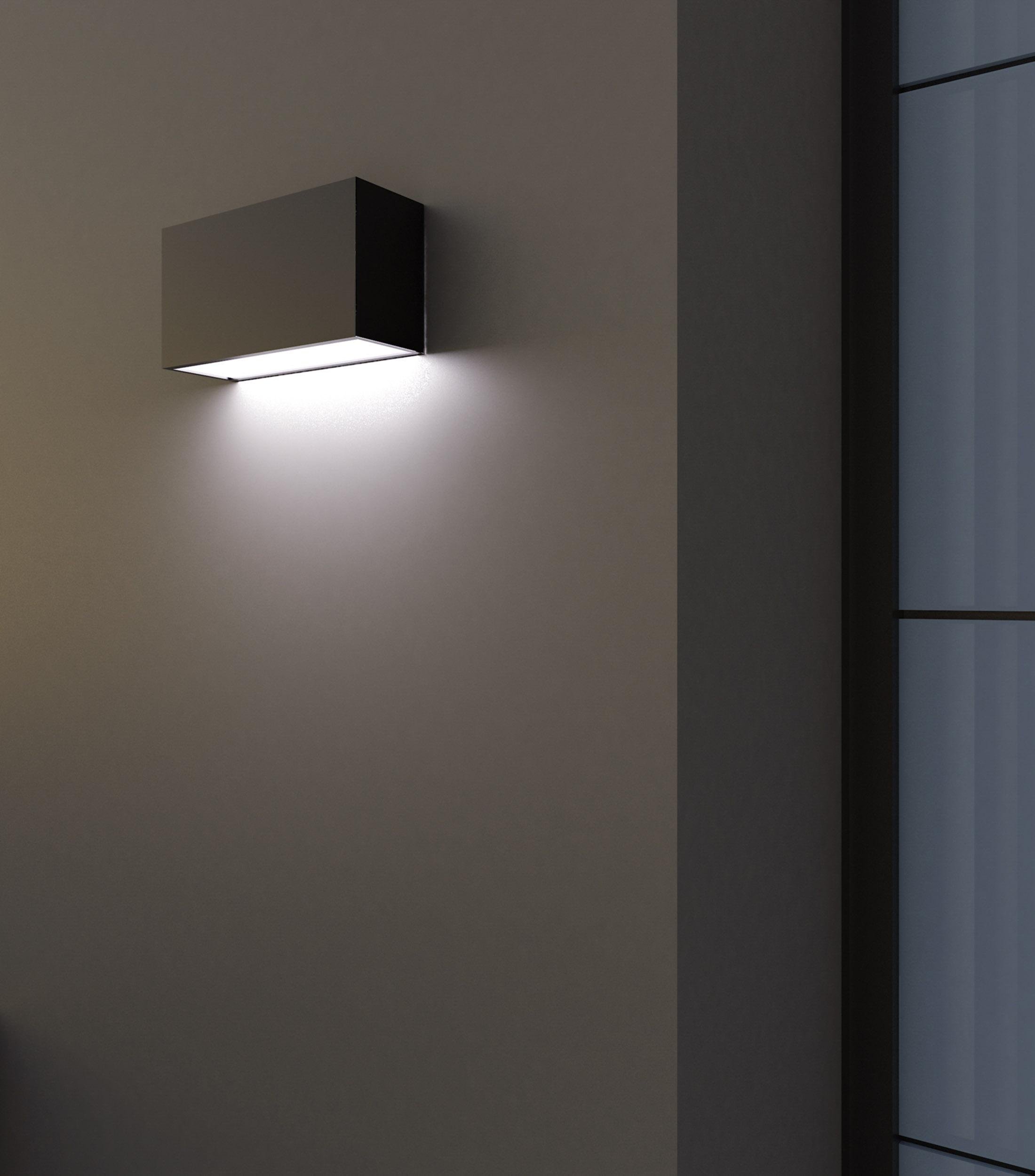 Светильник настенный фасадный MG Archi Kube 250х65х80 мм 12 Вт (M-ARK-20) - фото 4