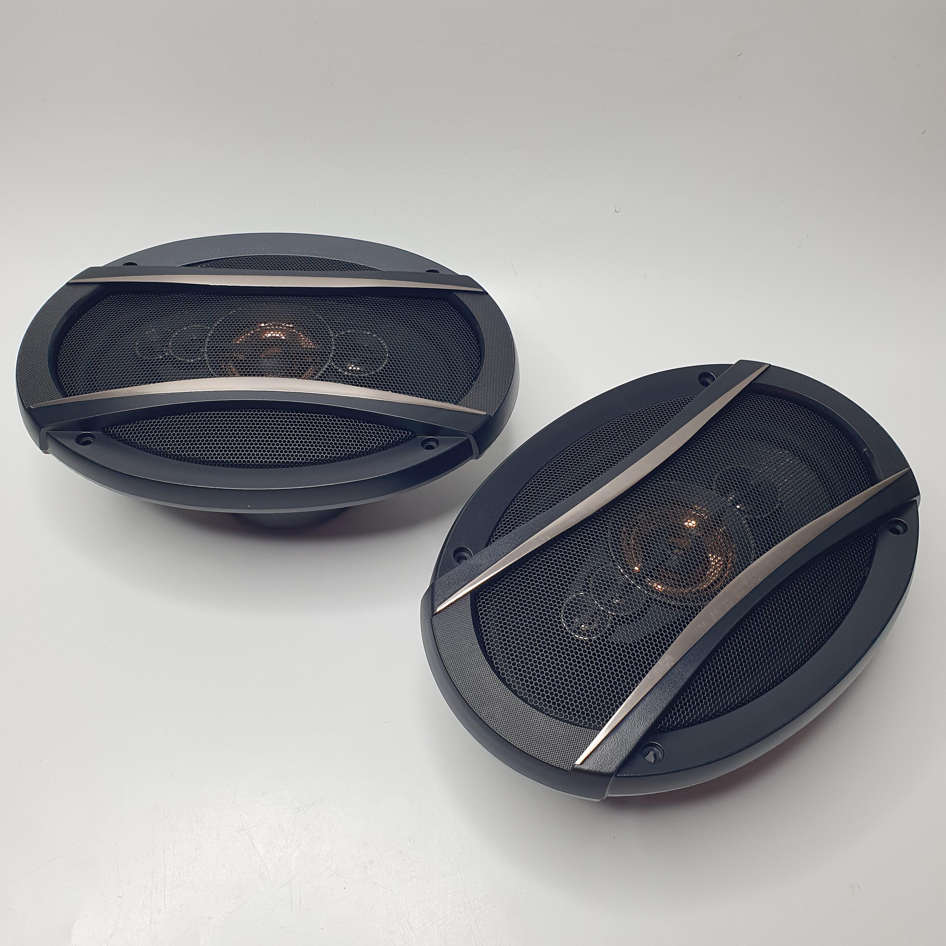 Автомобильная акустика Max 900 Вт 92 дБ овальные 6"х9" Черный (TSE-6996E) - фото 2