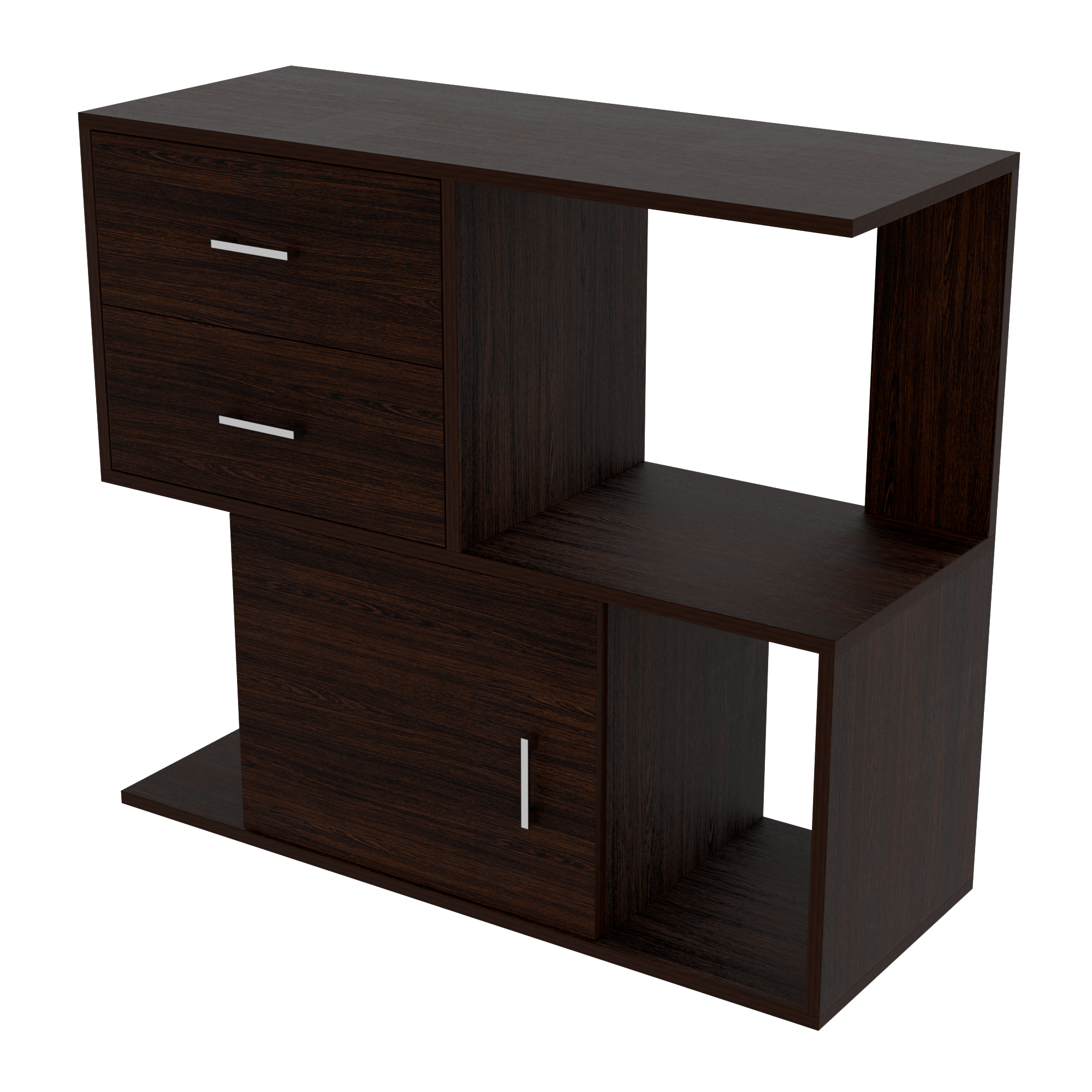 Тумба для салону Континент TS-3 900х350х800 мм Венге магія