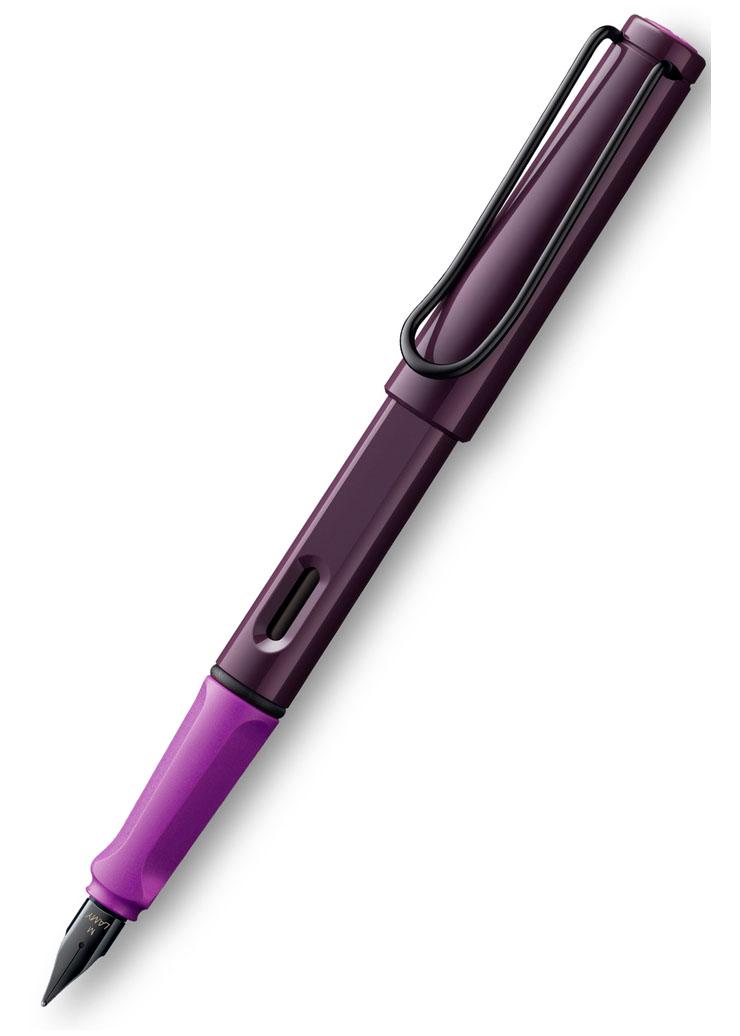 Ручка перьевая Lamy Safari перо EF Violet Blackberry (4038383) - фото 1