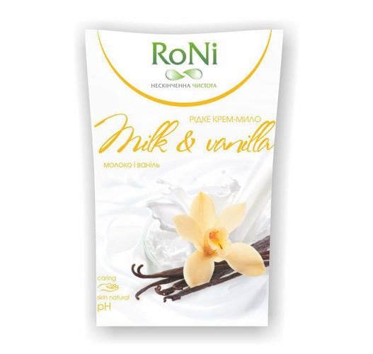 Крем-мило рідке RoNi Молоко-ваніль 450 мл (440047)
