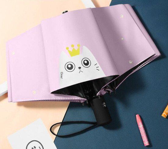 Парасолька для дорослих міні механічна UKC (90392)