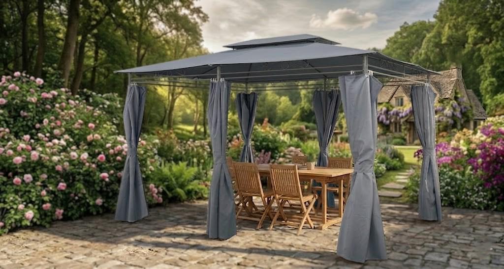 Павильон садовый GardenLine Orion Grey (TUN5712) Павильон садовый GardenLine Orion Grey (TUN5712)