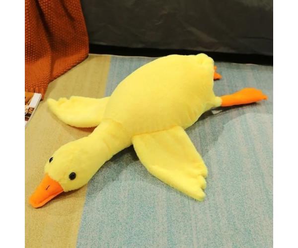 М'яка іграшка подушка Гусь-обнімусь 190 см Жовтий (ftlx-1081) М'яка іграшка подушка Гусь-обнімусь 190 см Жовтий (ftlx-1081)